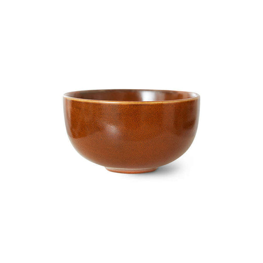 HKliving Chef ceramics: bowl burned orange