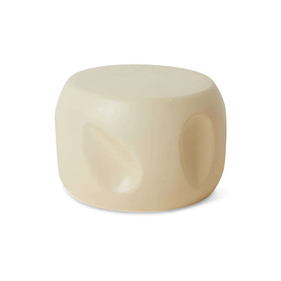 HKliving Currents ceramic side table shell