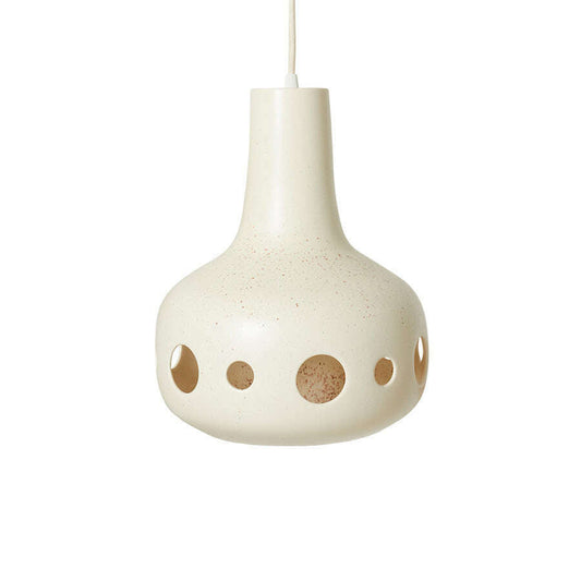 HKliving Dangle hanglamp eggshell white