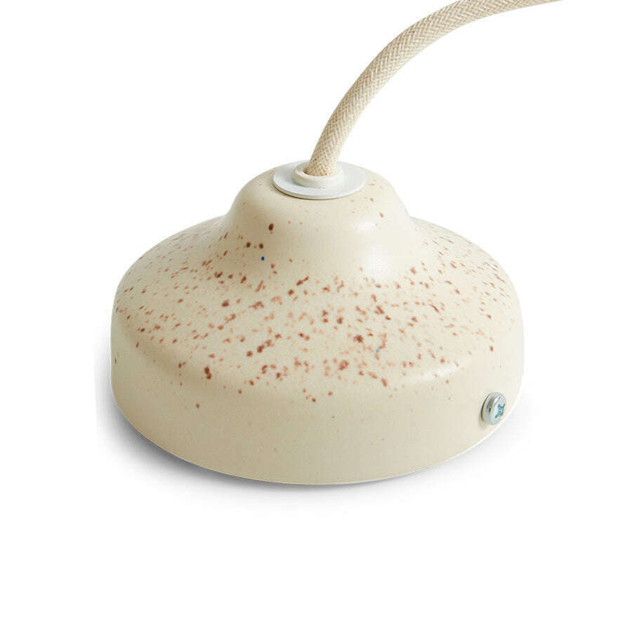 HKliving Dangle hanglamp eggshell white