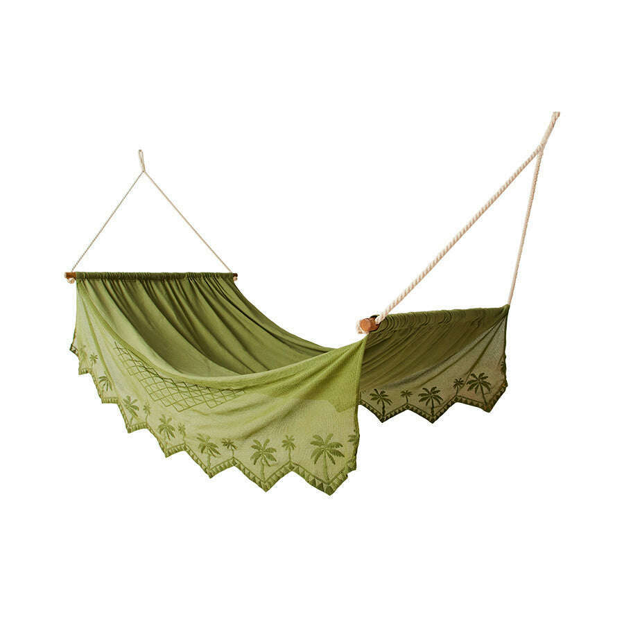 HKliving Hammock hangmat olive