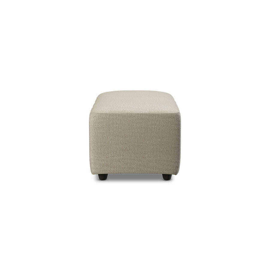 HKliving Jax couch: element hocker small pure ivory