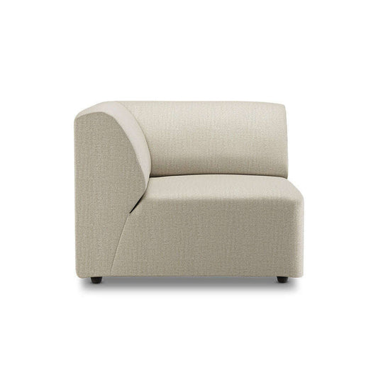 HKliving Jax couch: element left end pure ivory