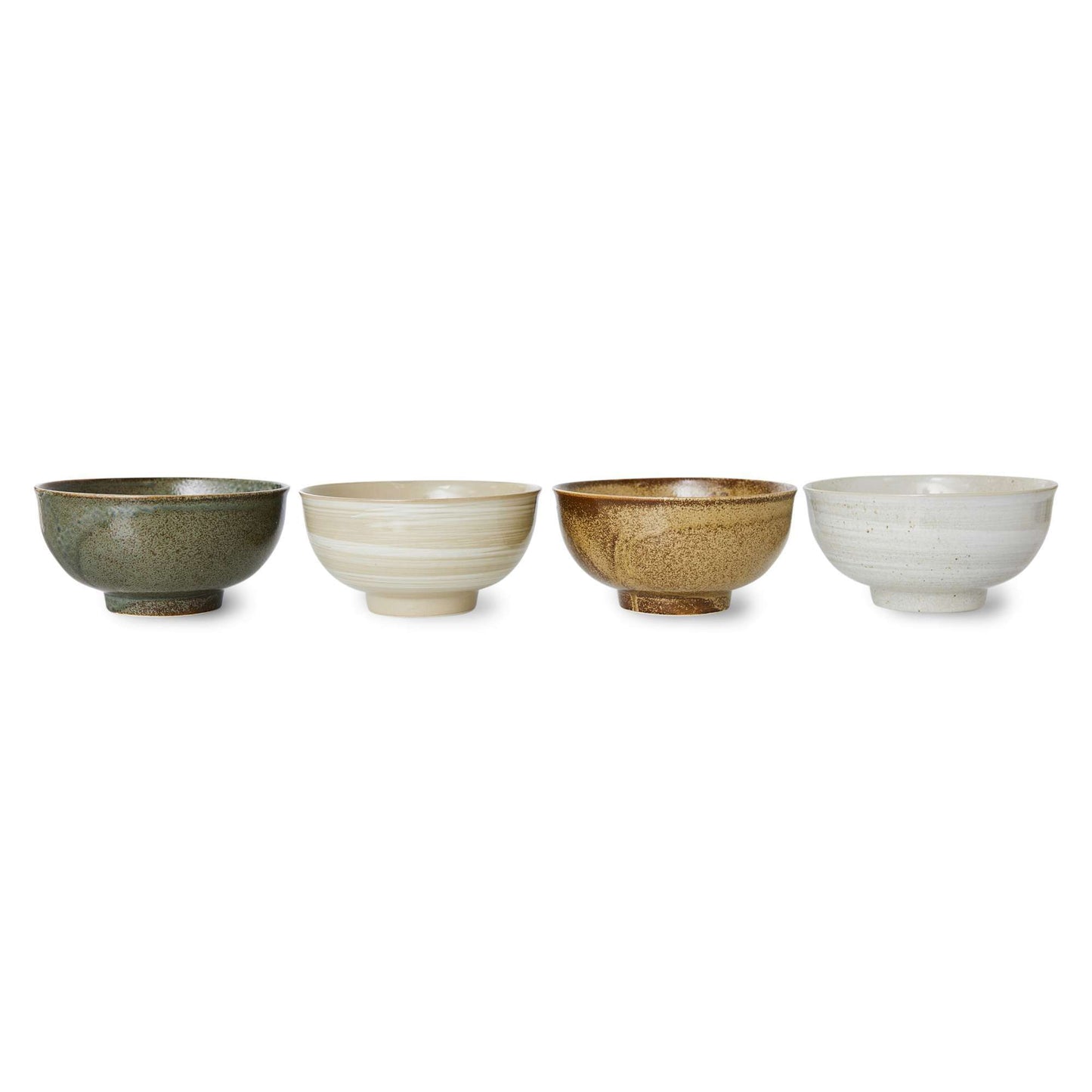 HKliving Kyoto ceramics: japanese schaaltje (set van 4)