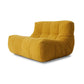 HKliving Lazy Lounge fauteuil fluffy ochre