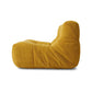 HKliving Lazy Lounge fauteuil fluffy ochre