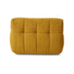 HKliving Lazy Lounge fauteuil fluffy ochre