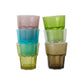 HKliving Mineral water glazen (set van 6)