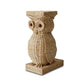 HKliving Rattan owl side table