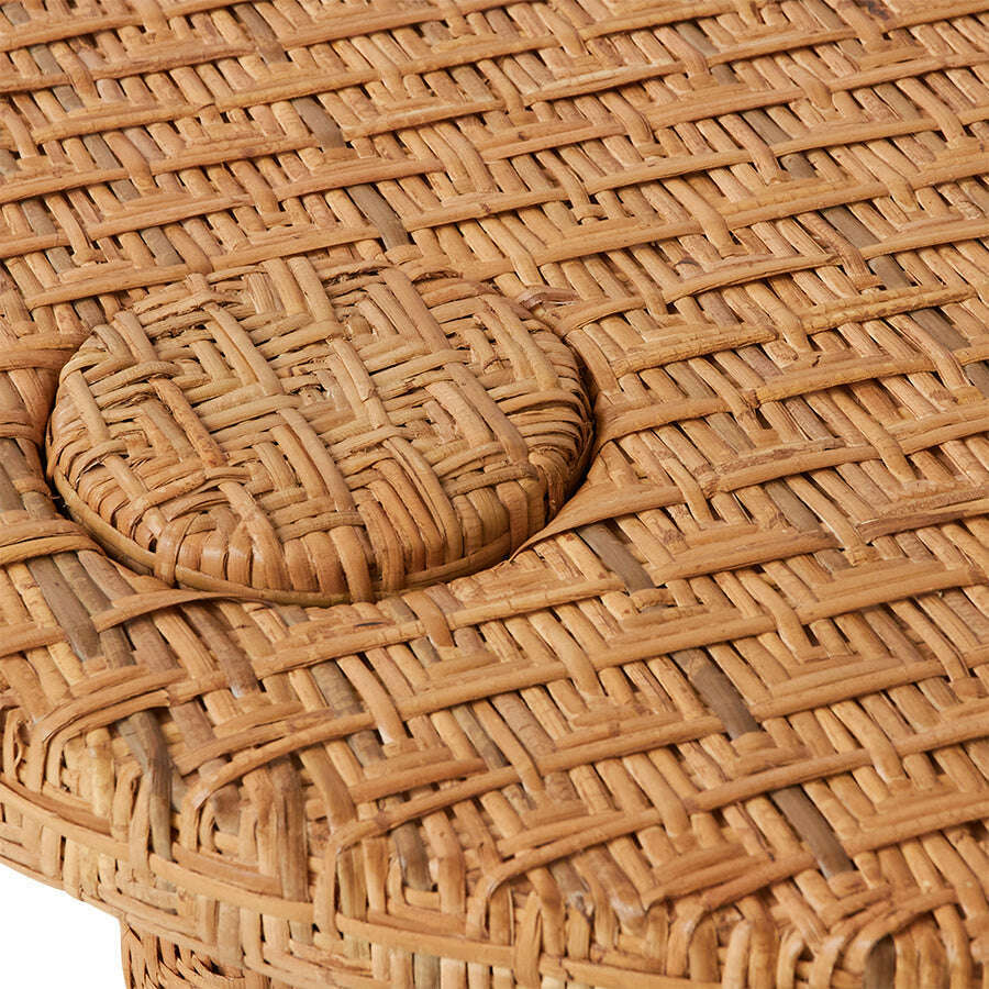 HKliving Rattan woven salontafel