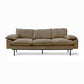 HKliving retro sofa: 3-seats corduroy rib brown