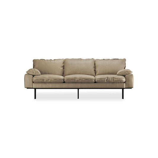 HKliving Retro sofa: 3-zits pure earth