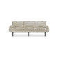 HKliving Retro sofa: 3-zits pure ivory