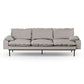 HKliving retro sofa: 4-seats sneak light grey