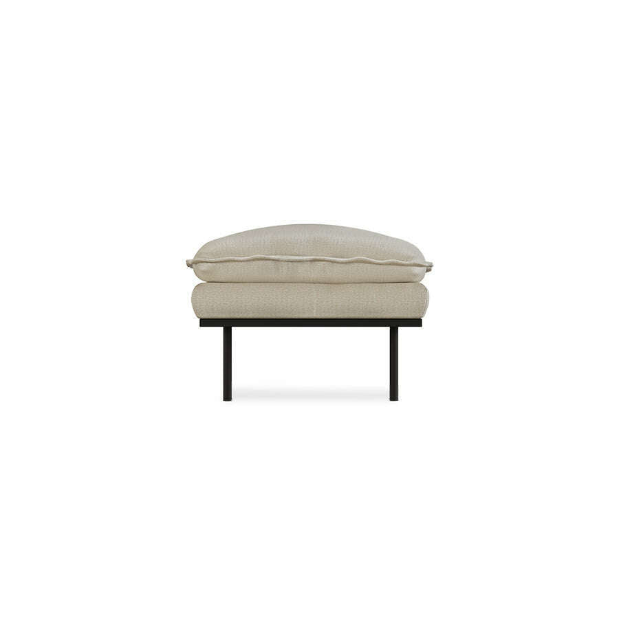 HKliving Retro sofa: hocker pure ivory