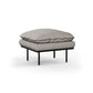 HKliving retro sofa: hocker sneak light grey