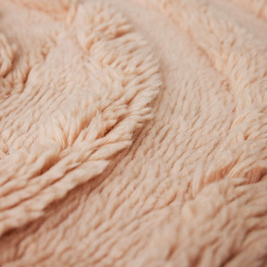 HKliving Round vloerkleed soft pink