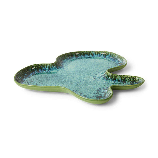 HKliving Shell plate teal