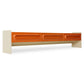 HKliving Space lowboard orange/cream