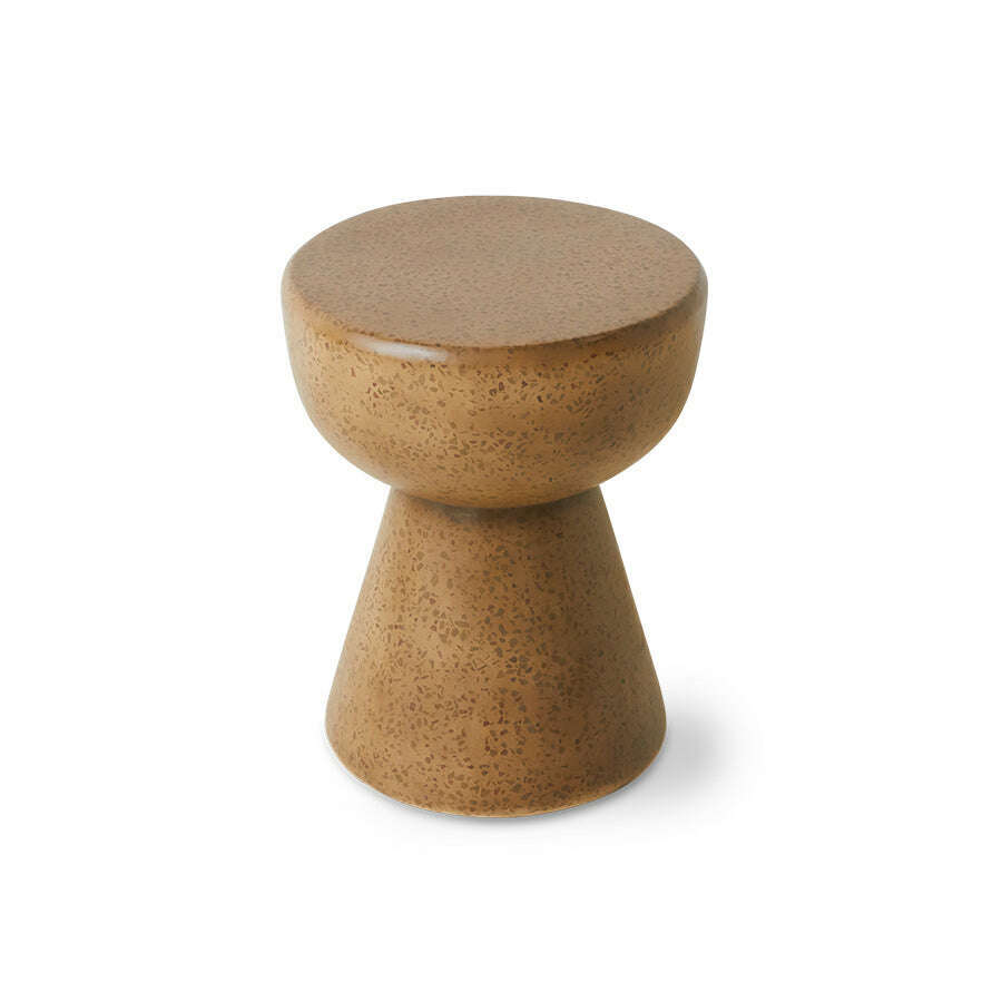 HKliving Terrazzo side table pebble