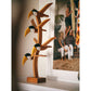 HKliving Toucan sculpture naturel