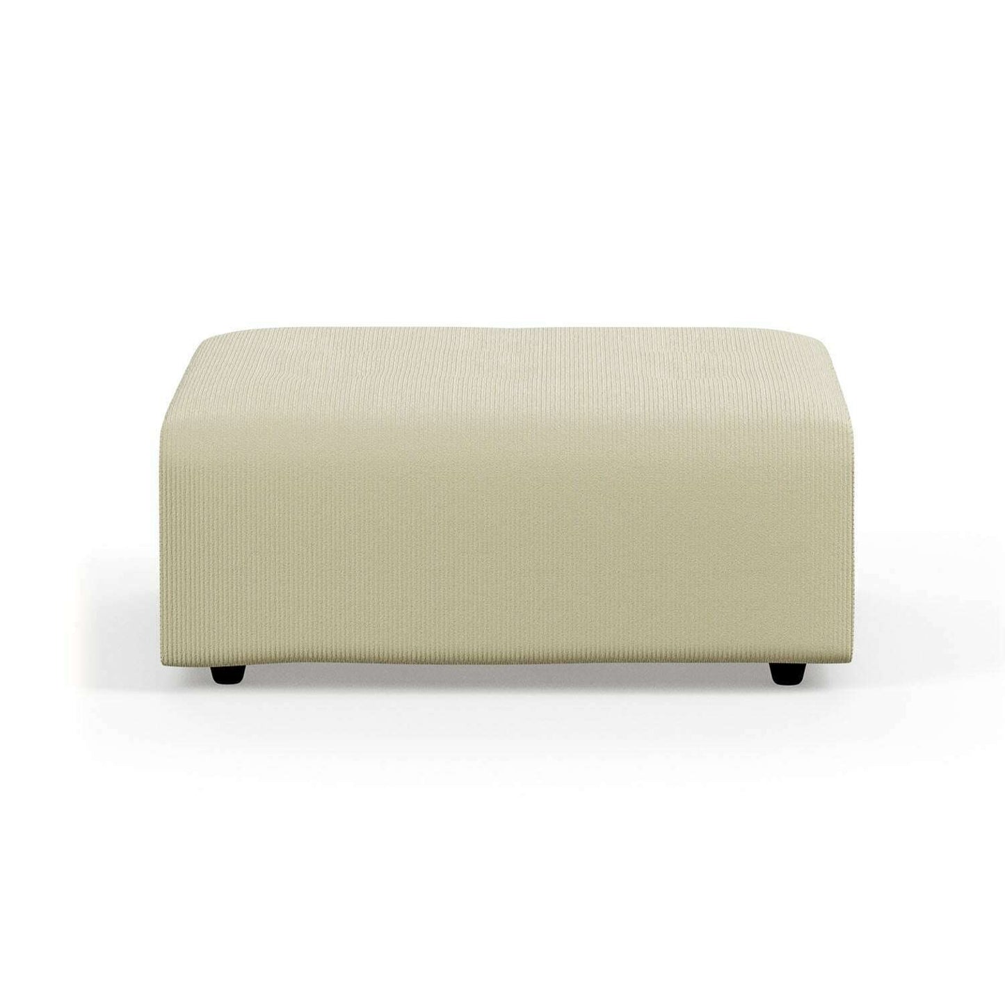 HKliving vint couch: element hocker corduroy rib hay