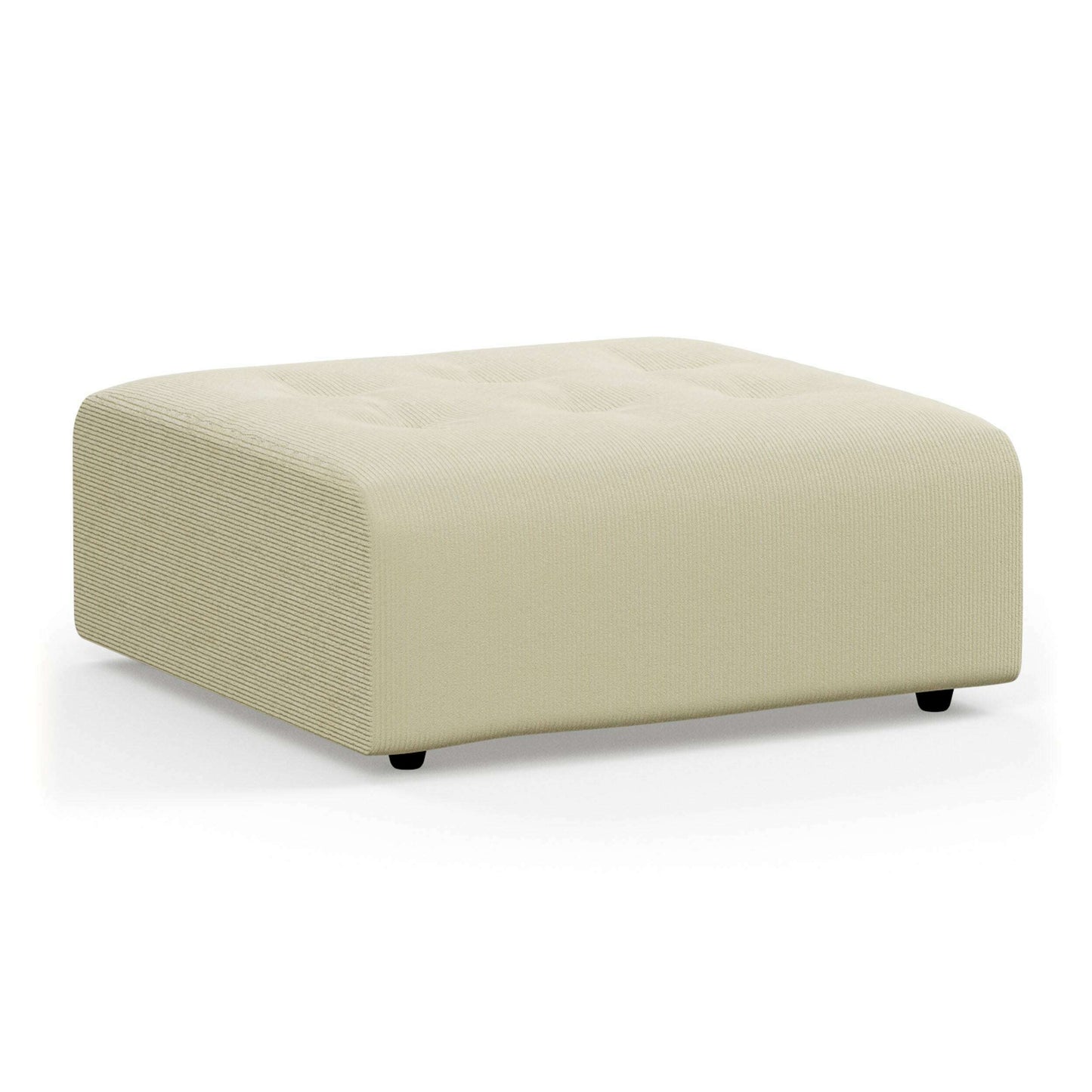 HKliving vint couch: element hocker corduroy rib hay