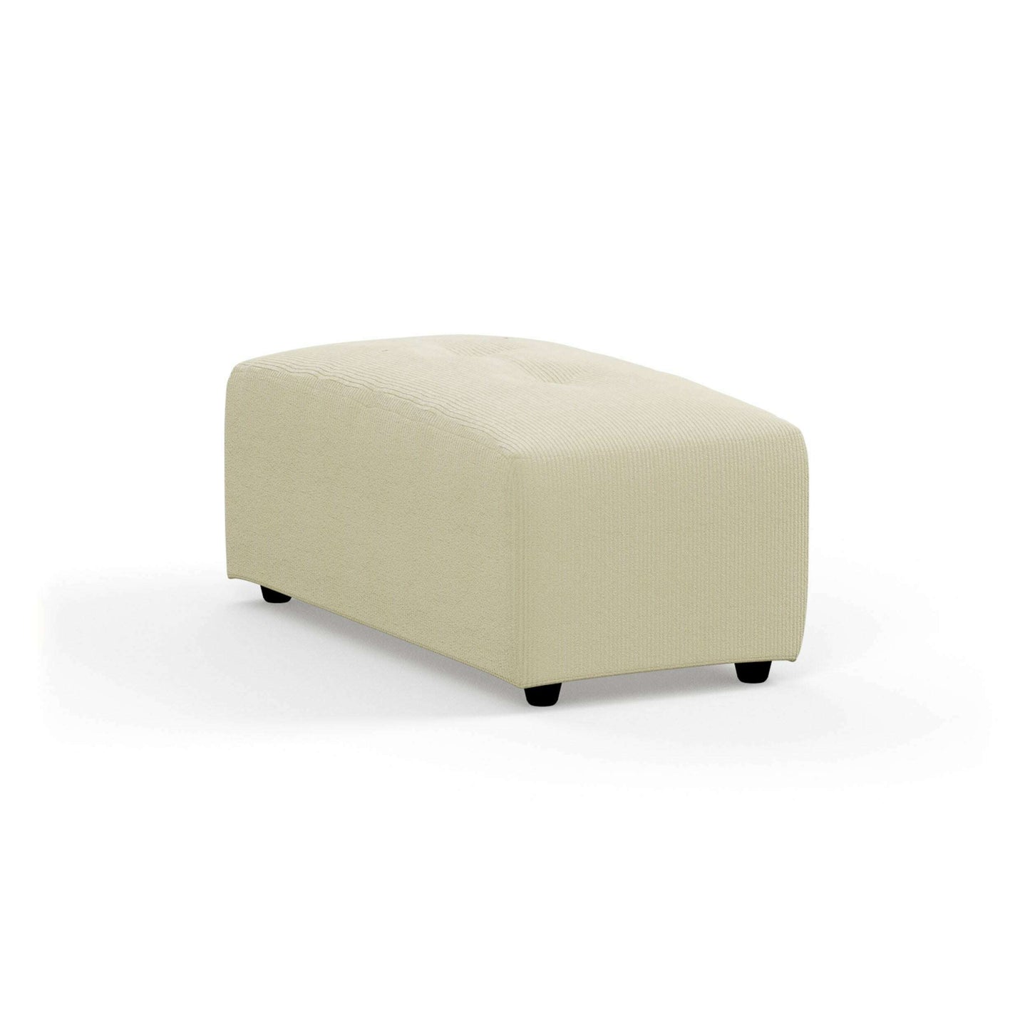 HKliving vint couch: element hocker small corduroy rib hay