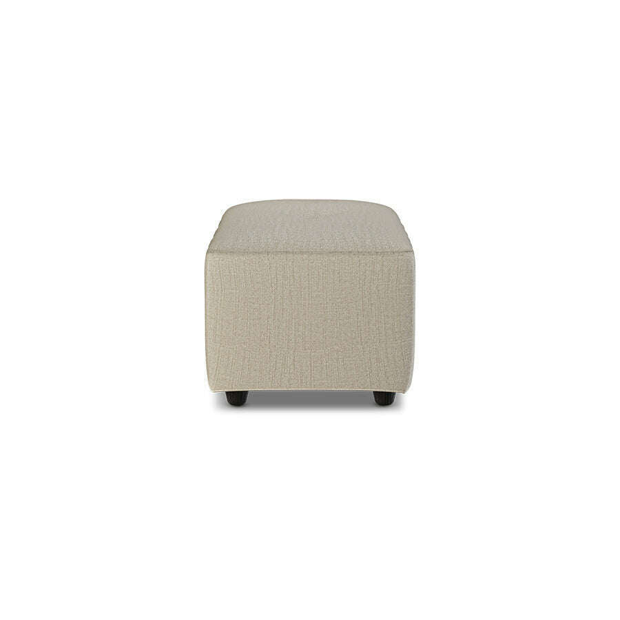 HKliving Vint couch: element hocker small pure ivory