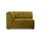 HKliving Vint couch: element left 15-seat royal velvet olive