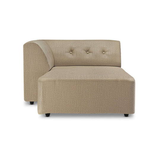 HKliving Vint couch: element left divan pure earth