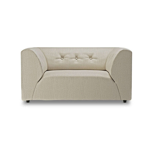 HKliving Vint couch: element loveseat pure ivory