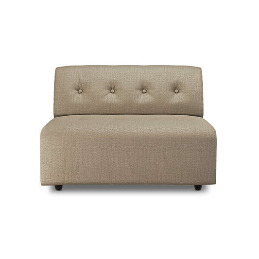 HKliving Vint couch: element middle 15-seat pure earth