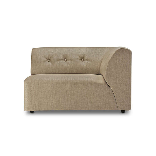 HKliving Vint couch: element right 15-seat pure earth