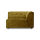 HKliving Vint couch: element right 15-seat royal velvet olive