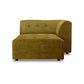 HKliving Vint couch: element right divan royal velvet olive