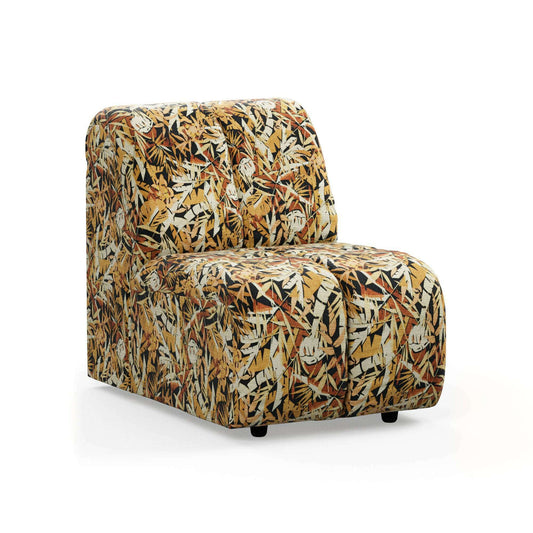 HKliving Wave couch: element middle small printed hollywood