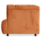 HKliving Wave couch: element rechts high arm corduroy rib dusty orange