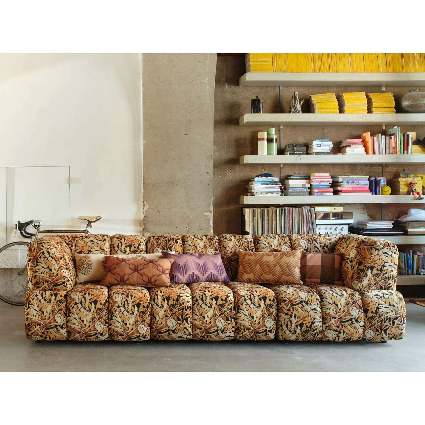 HKliving Wave couch: element rechts low arm printed hollywood