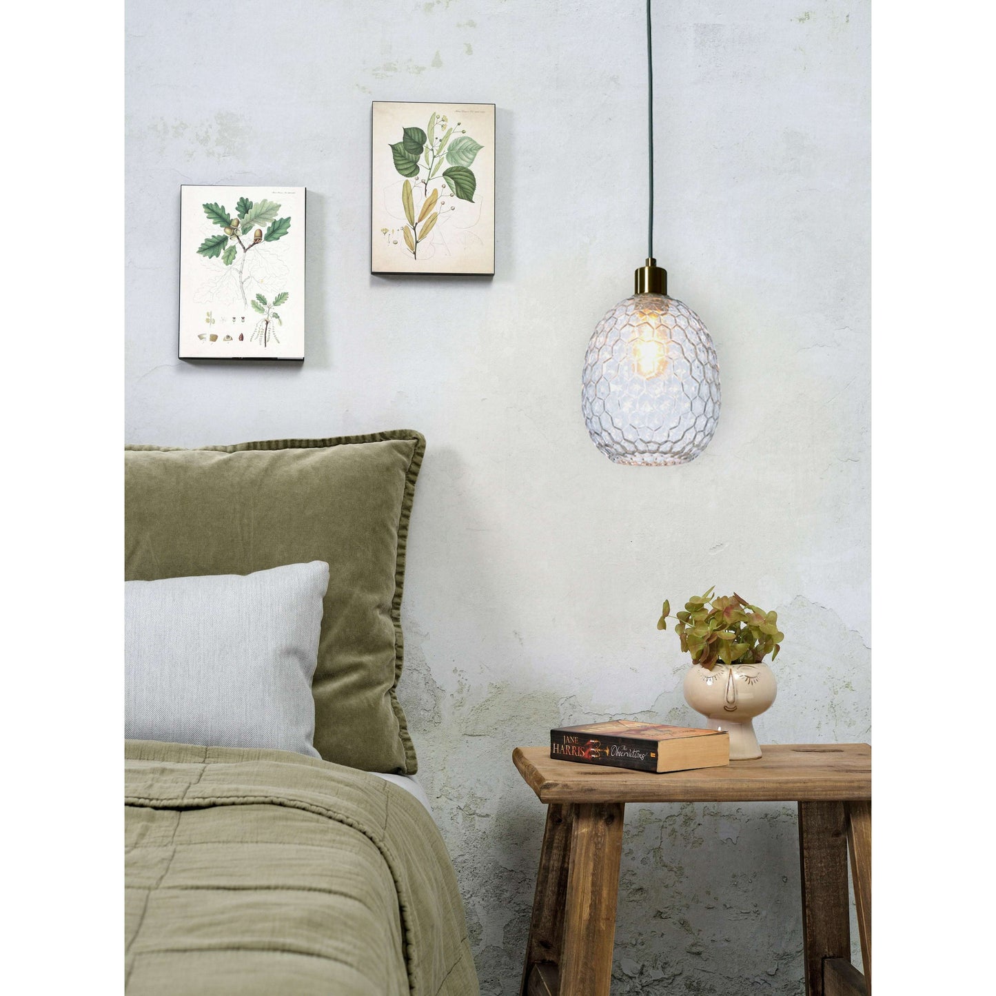 it's about RoMi Venice hanglamp ovaal transparant
