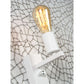 it's about RoMi wandlamp Florence plank+usb wit zonder kap