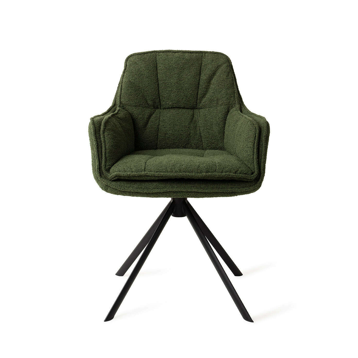 Jesper Home Akune eetkamerstoel evergreen |revolveblack