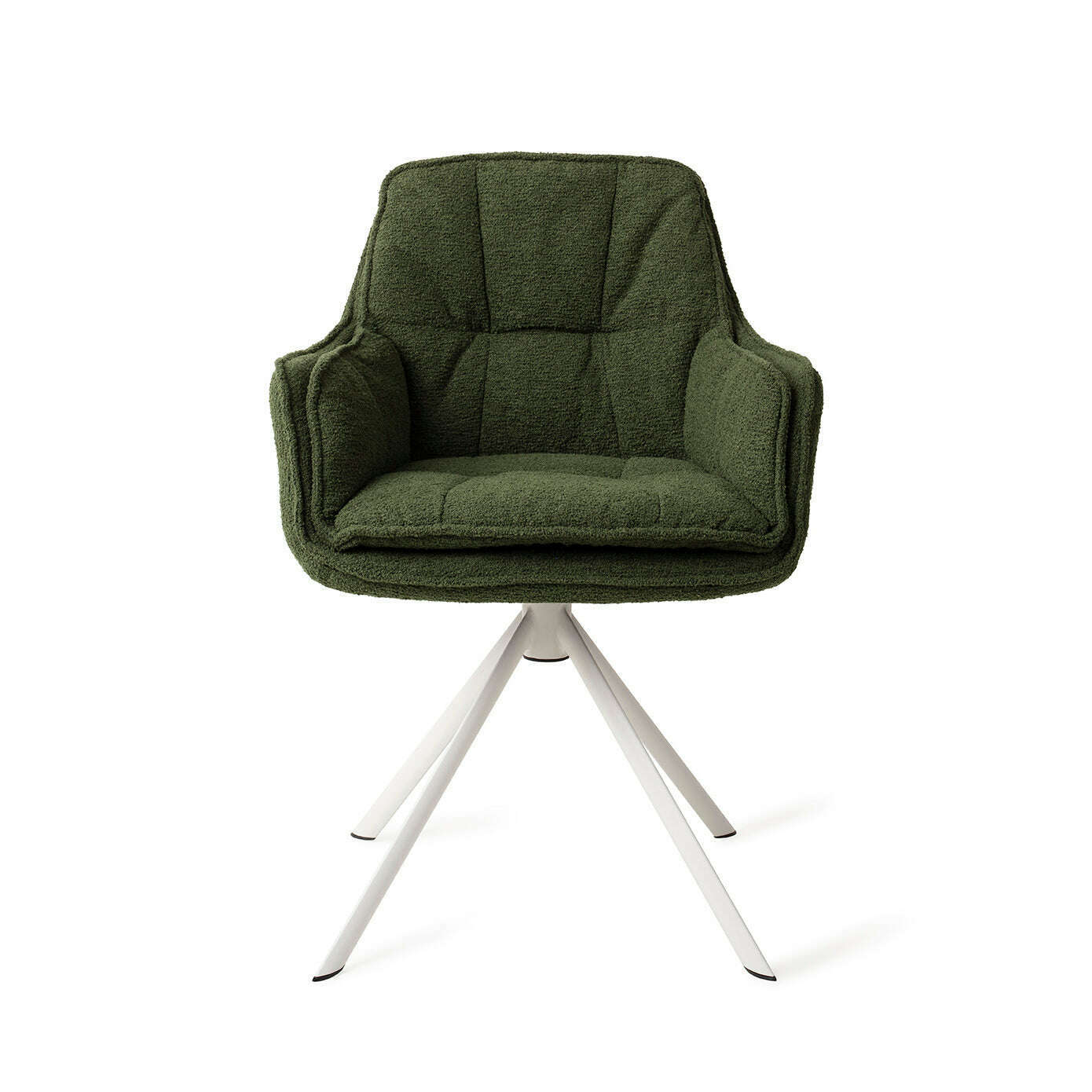 Jesper Home Akune eetkamerstoel evergreen |revolvewhite