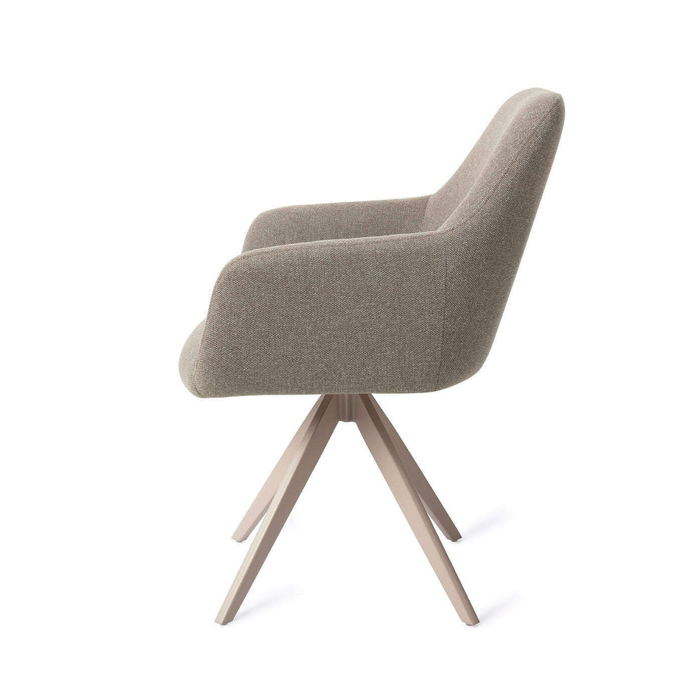 Jesper Home Hiroo eetkamerstoel foggy fusion|turn beige