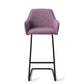 Jesper Home Hofu barkruk violet daisy|arch black (H)