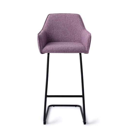 Jesper Home Hofu barkruk violet daisy|arch black (H)