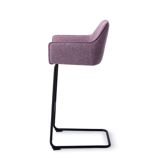 Jesper Home Hofu barkruk violet daisy|arch black (H)