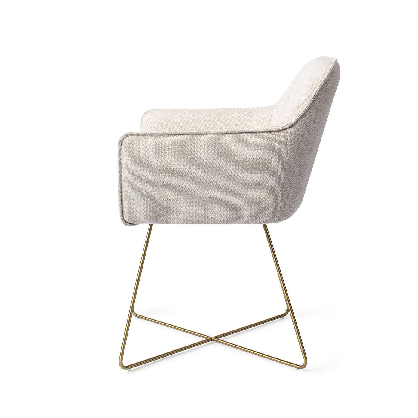 Jesper Home Hofu eetkamerstoel Enoki|cross gold