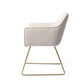 Jesper Home Hofu eetkamerstoel Enoki|slide gold