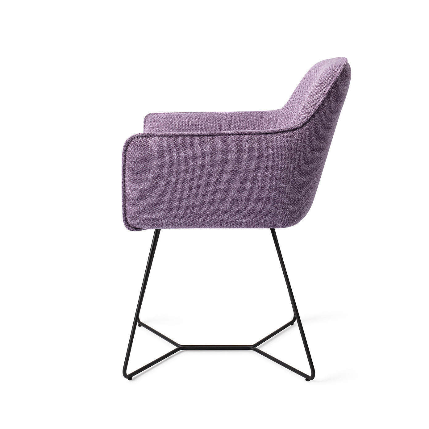 Jesper Home Hofu eetkamerstoel Violet Daisy|beehive black